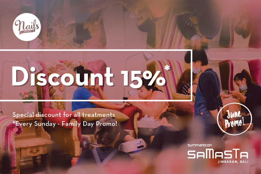 Get Special 15% DISCOUNT at Nail Story